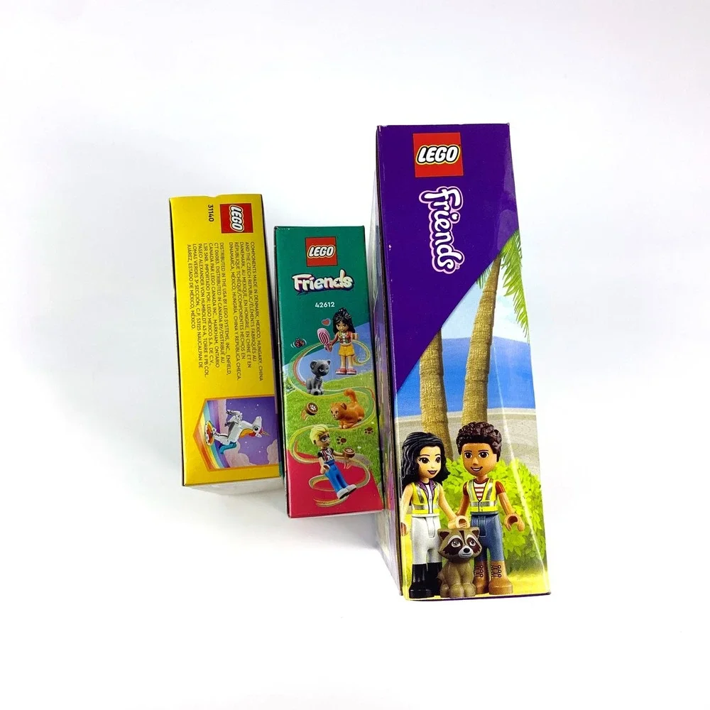Lego Friends and Creator Lot of 3 Sets 42612 Cat Playground Adventure 41712 Recy